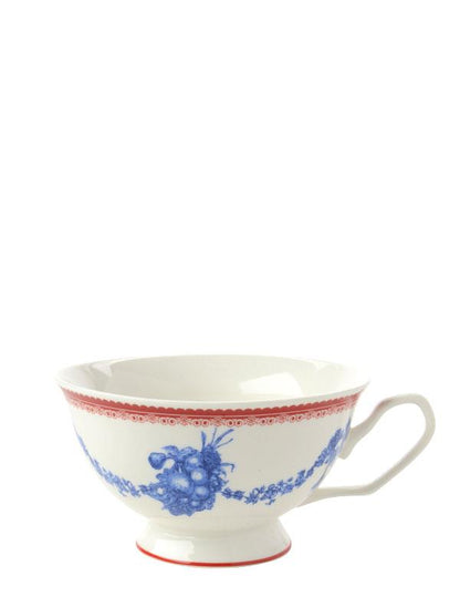 Summer Fruit Toile Teacup And Saucer 34648
