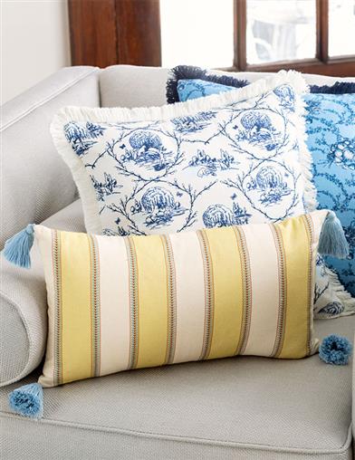 Willow Stripe Pillow 34652