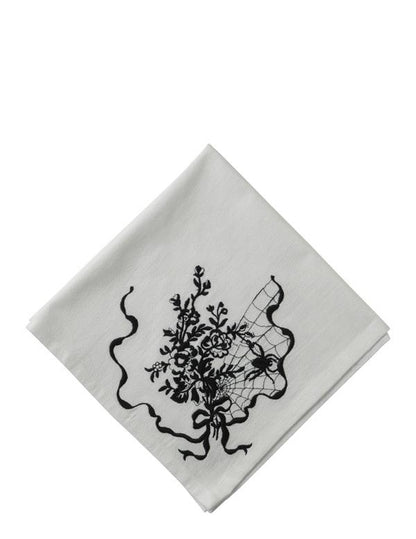 Beau Bouquet Embroidered Napkins (set Of 4) 34679 by Victorian Trading Co