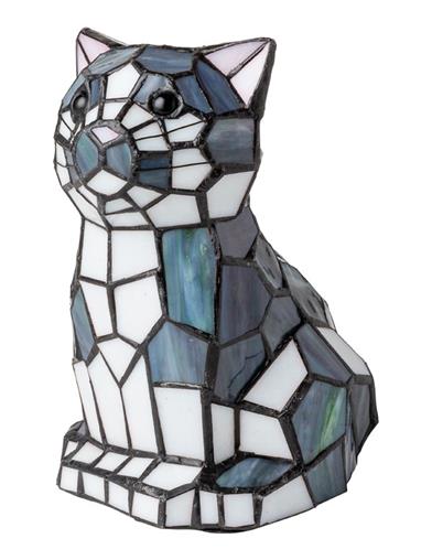 Tabby Cat Tiffany Lamp 34693