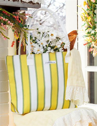 Willow Stripe Insulated Shopper 34765