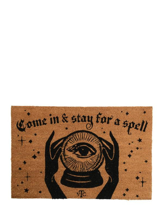 Stay For A Spell Coir Mat 34785