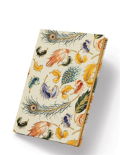 Wisteria Scented Italian Feathers Notebook 34800 by Victorian Trading Co