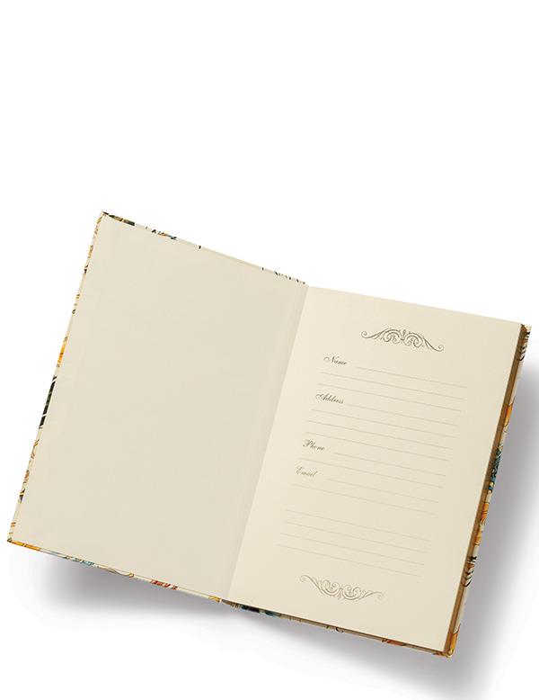 Wisteria Scented Italian Feathers Notebook 34800 by Victorian Trading Co