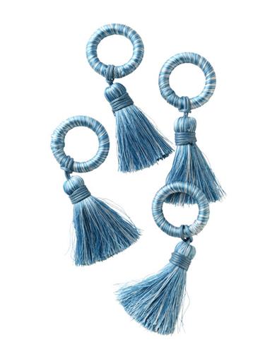 Tassel Napkin Rings (set Of 4) 34801