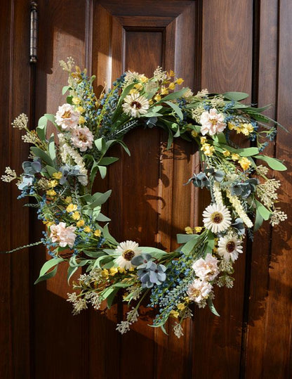 Darling Daisy Wreath 34806 by Victorian Trading Co