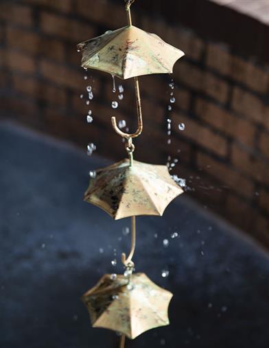 April Showers Umbrella Rain Chain 34810
