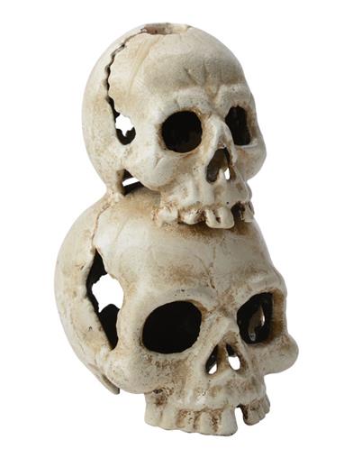 Stacked Skulls Candle Holder 34816 by Victorian Trading Co