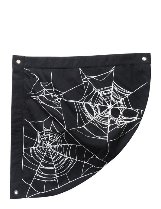 Creepy Cobweb Corner Bunting 34847 by Victorian Trading Co