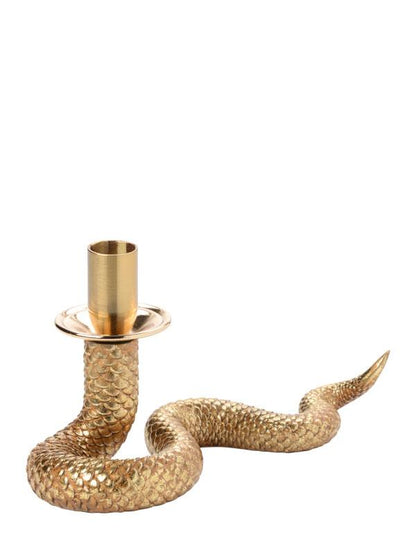Serpentine 9 X 5" Candlestick 34857 by Victorian Trading Co