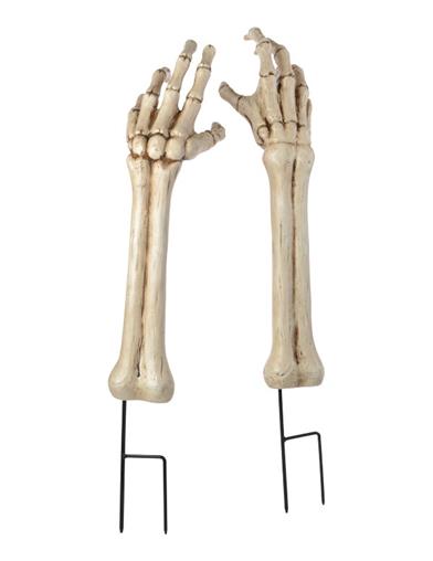 Skeleton Hands From The Grave Lawn Ornament 34895 by Victorian Trading Co