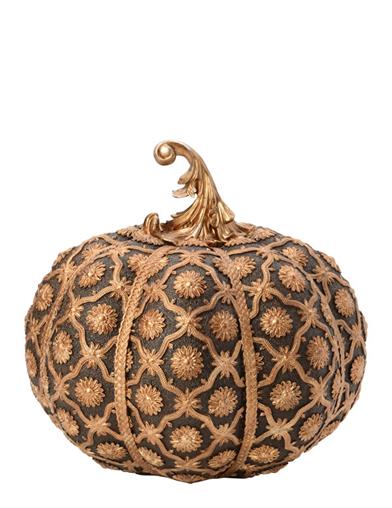 Gilded Sunflower Wallpaper Pumpkin 34901