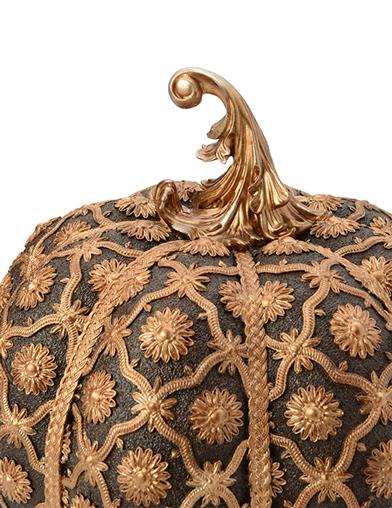 Gilded Sunflower Wallpaper Pumpkin 34901