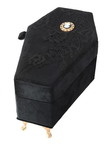 Dearly Departed Coffin Jewelry Box 34921  by Victorian Trading Co
