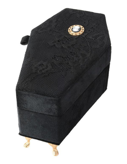 Dearly Departed Coffin Jewelry Box 34921  by Victorian Trading Co