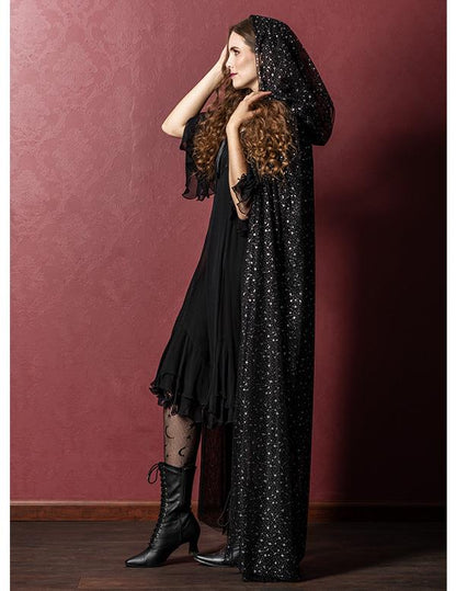 Moon And Stars Oracle Tulle Cape 34925