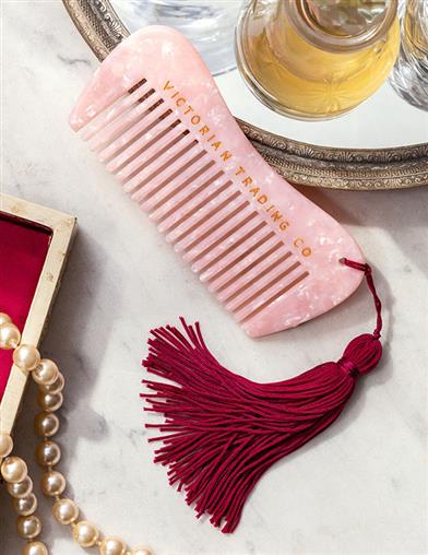 Pearlescent Purse Comb 34932 by Victorian Trading Co