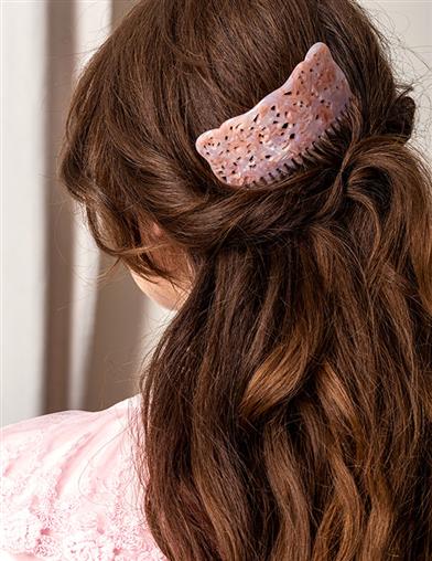 Pearlescent Hair Combs (set Of 3) 34933