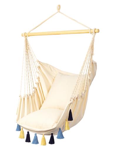 Tranquility Tasseled Swing Chair 34962