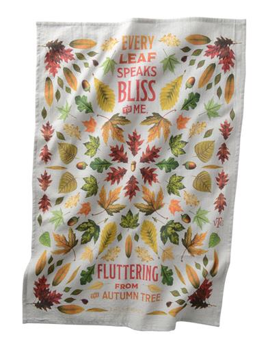 Every Leaf Tea Towel 34964