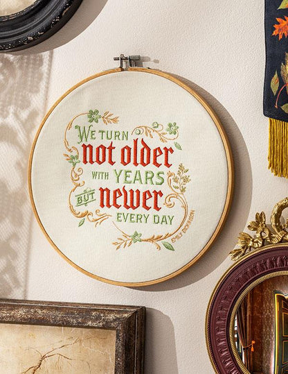 Emily Dickinson Embroidery 35033
