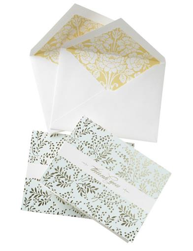 Amelie Damask Thank You Notes 35082