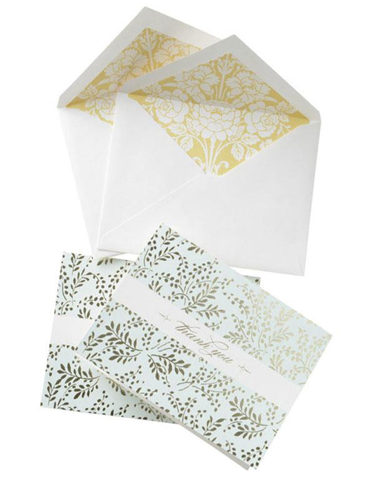 Amelie Damask Thank You Notes 35082