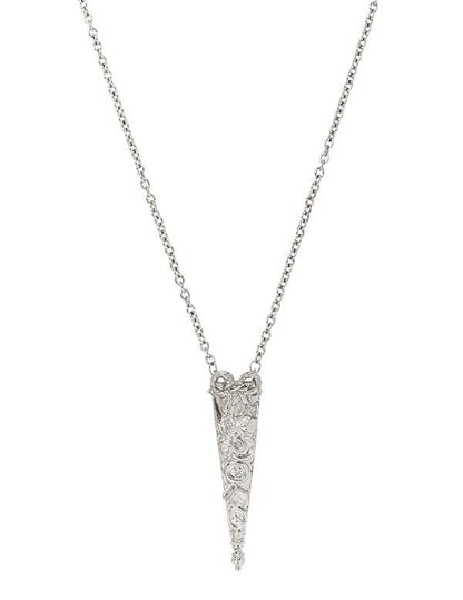 Silver Tone Scissor Holder Necklace 35111 by Victorian Trading Co