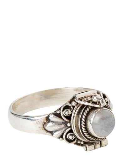 Moonstone Poison Ring 35157