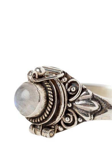 Moonstone Poison Ring 35157