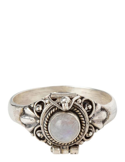 Moonstone Poison Ring 35157