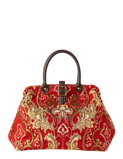 Damask Carpet Bag 35204 by Victorian Trading Co