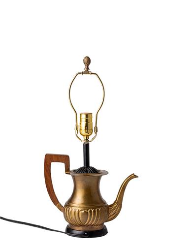 Teapot Lamp Base (Base only - no shade) 35272 by Victorian Trading Co