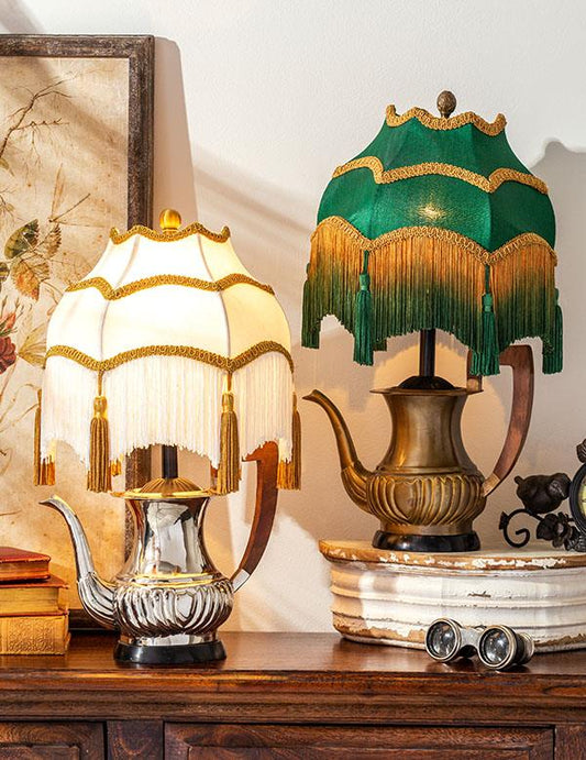 Teapot Lamp Base (Base only - no shade) 35272 by Victorian Trading Co