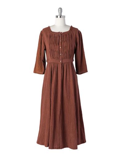 April Cornell Walnut Dress Size Xtra-Large 35285 by Victorian Trading Co