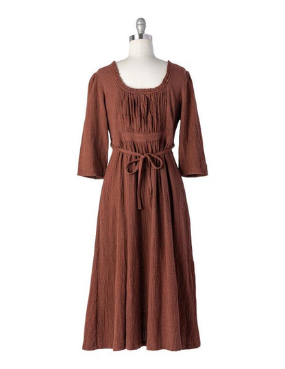 April Cornell Walnut Dress Size Xtra-Large 35285 by Victorian Trading Co