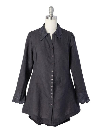 April Cornell Camille Eyelet Lace Tunic 35287 by Victorian Trading Co