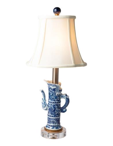 Blue Dragon Pitcher Lamp 35317 by Victorian Trading Co