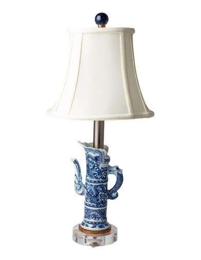 Blue Dragon Pitcher Lamp 35317 by Victorian Trading Co