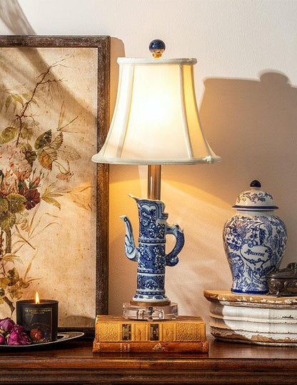 Blue Dragon Pitcher Lamp 35317 by Victorian Trading Co