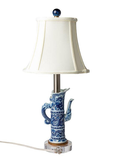 Blue Dragon Pitcher Lamp 35317 by Victorian Trading Co