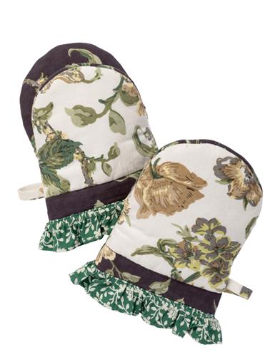 April Cornell Florentine Mini Oven Mitts 35355 by Victorian Trading Co